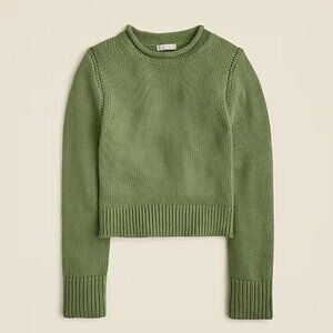 J. Crew Heritage cotton Rollneck™ sweater Size XXS
